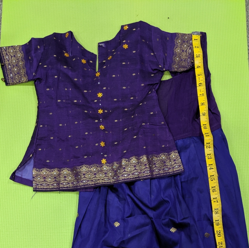 Indian kid's skirt/blouse